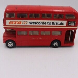 Corgi Great Britain Double Decker Red Bus Vintage Toy Bus 14 High Street Special